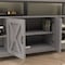 Flash Furniture 60" Coastal Gray TV Stand with Storage Shelves ZG-025-CGY-GG - alternate 9